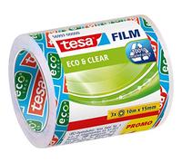tesa® Film Eco & Clear Sparpack/56997, 10mx15mm, Inh. 3