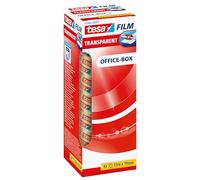 tesa Cinta adhesiva transparente – Fuerte adhesión, 33 m x 19 mm, 8 piezas