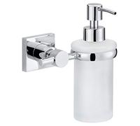 tesa 40255-00000-00 Dispensador de jabón, Cromo, squared