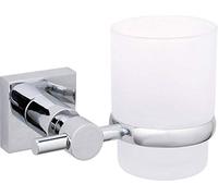 tesa 40257-00000-00 Portacepillos de Dientes, Cromo, squared