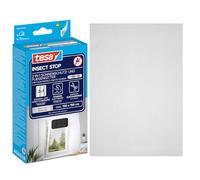 tesa INSECT STOP 2-in-1 Sun Protect and Fly Screen Premium for Windows - mosquitera con protección solar, sin taladrar, antracita-metálico - 130 x 150 cm