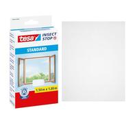 tesa Mosquitera Insect Stop para ventanas – autoadhesiva, recortable, blanca 150x180 cm