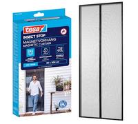 tesa INSECT STOP Magnetic Curtain - cortina magnética autocierre para puertas de balcón, sin taladrar - 200 x 80 cm