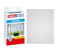 TESA 55680 AN - TESA® tope de insectos, ventana, 1,50 m x 1,80 m, antracita