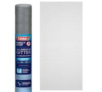 tesa INSECT STOP Refill Roll Aluminium Screen - rollo repuesto malla aluminio para mosquitera - 120 x 250 cm, antracita