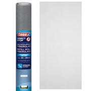 tesa® Insect Stop - Rollo de Recambio para Mosquitera de Fibra de Vidrio - Malla Mosquitera Ajustable - Resistente a los rayos UV - 120 cm x 250 cm - Gris