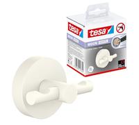 tesa MOON WHITE Gancho para albornoz - 65 x 50 x 53 mm