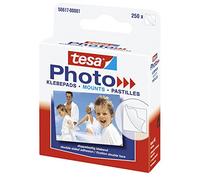 tesa Photo Foto-Klebepads, weiß, beidseitig klebend