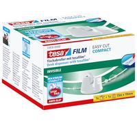 tesa - Portarrollos EasyComp, color blanco, 33m x 19mm (53838-00000-02)