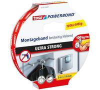 tesa Cinta de doble cara Powerbond Ultra Fuerte 5 m x 19 mm
