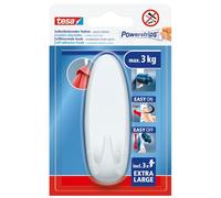 Tesa powerstrips ganchos adhesivos ovalados xl - colgadores con fijaci