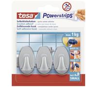TESA 57519 - Gancho TESA® Powerstrips® oval mate-cromo