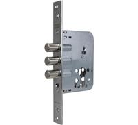 TESA R201B6SCAI Cerradura De Seguridad Monopunto de Embutir Para Puertas Inoxidable Entrada 60 / Sin Cilindro R201B