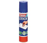 tesa Stick Pegamento en Barra ecoLogo, Barra de Pegamento sin Olor para Papel y Cartón, Sin Disolventes y Amigable con el Medio Ambiente, 1 x 10 g