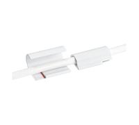 Tesa sujetacables powerstrips autoadhesivos blancos (5 unidades)