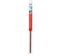 Tesa TE05433-00102-00 Barra Bajo Puerta de PVC Cepillo P/Suelos Lisos 1 m x 37mm Transparente, Standard