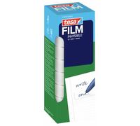 tesa tesafilm Invisible Cinta adhesiva - 8 rollos - 33 m x 19 mm | Cinta casi invisible y neutra en fotocopias - Rasgable a mano - Desenrollado silencioso - Resiste UV y envejecimiento