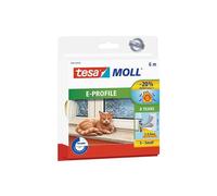 TESA - tesamoll 6 m Puerta/ventana Burlete de goma Autoadhesivo Blanco