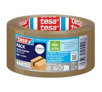 tesa Cinta de embalaje Tesapack Ultra STRONG Eco 58299 – 90% reciclado – 66 m x 50 mm marrón