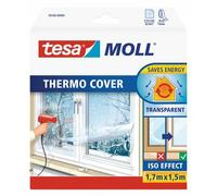 Tesa Thermocover Aislante Película Ventana Tapa, Tamaño a Elegir - Transparente