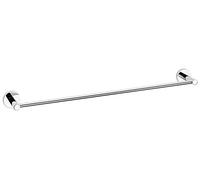 tesa Toallero de Barra 60cm EXXCELLENT, metal cromado brillante, autoadhesivo, tecnología adhesiva de montaje, 50mm x 630mm x 85mm