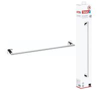 tesa Toallero de barra Elegaant, autoadhesivo, metal cromado, extraordinario diseño
