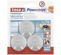 TESA 57578 - Gancho TESA® Powerstrips® redondo, cromo mate