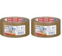 tesa Ultrastrong 57177-00000 Cinta Adhesiva, 66 x 50 mm, Marrón (Paquete de 2)