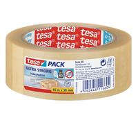 tesapack Cinta Adhesiva para Embalar, Sellar y Empaquetar, Resistente al envejec