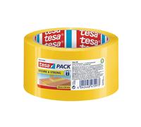tesapack Secure & Strong 50 mm x 50 m cinta adhesiva para paquetes con efecto...
