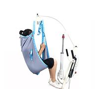 TESAY Arnés de Cuerpo Entero para elevación de Pacientes, Soporte de Cabeza y Espalda, arneses de Transferencia para Aseo, arneses Transpirables para grúas de Pacientes con Capacidad para 600 Libras