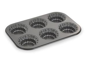 Tescoma 623230 - Molde para 6 tartas (26 x 18 cm), línea DELÍCIA