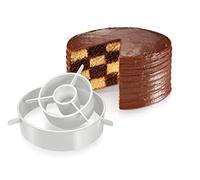 Tescoma 623328 Utensilio para Preparar Tartas De Colores Delicia, Bianco