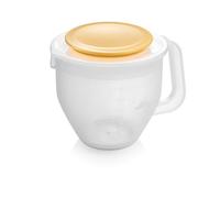 Tescoma 630396 Recipiente antisalpicaduras con escala graduada y tapa, capacidad 1.0 l, línea DELÍCIA