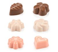Tescoma 631656 - Moldes para bombones de chocolate, juego de 6 unidades, gama Delìcia