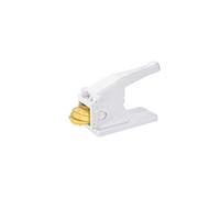 Tescoma 643560 rebanadora Manual Blanco De plástico, Acero Inoxidable - Cortafiambres (Manual, Blanco, De plástico, Acero Inoxidable, Alise, 260 mm, 140 mm)