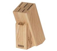 Tescoma Tacoma para 5 Cuchillos Y 1 Tijeras Woody, Madera, Multicolor, 16 x 8 x 21 cm