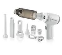 Tescoma Aspiradora de Mano sin Cable ProfiMATE, 60 W, 75 Decibeles, Plástico Resistente, Blanco