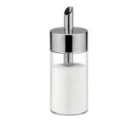 Tescoma - Azucarero Club 150 ml - Dosificador de Azúcar Antigoteo - Acero Inoxidable y Cristal - Fácil y Preciso
