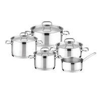 Tescoma BATERIA DE Cocina 9 PZ Home Profi, Acero Inoxidable, Plateado, 24 cm