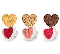 Tescoma DELICIA - galletas, DE con sello Corazón, plástico