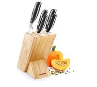 Tescoma Grandchef - Bloque con cinco cuchillos, madera