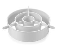 Tescoma 623328 Utensilio para Preparar Tartas De Colores Delicia, Bianco