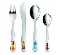 Tescoma JGO 4 Cubiertos NIÑOS Bambini Animales Divertidos, Acero Inoxidable, Variado, 19.2 x 3.2 x 21.1 cm