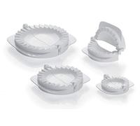 Tescoma JGO 4 MOLDES EMPANADILLAS Delicia, Blanco