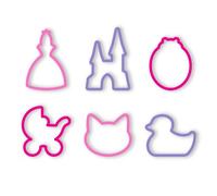 Tescoma JGO 6 Cortapastas para NIÑAS Delicia Kids