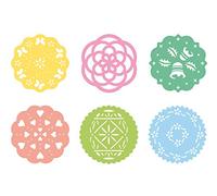 Tescoma JGO 6 Plantillas Decorativas Delicia, Multicolor