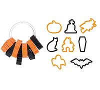 Tescoma JGO 8 Cortapastas DE Halloween Delicia, Colores Variados, 25 x 13 x 3.2 cm