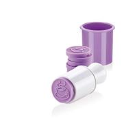 Tescoma Molde para Galletas, Silicona, Blanco Y Morado, 6 piezas