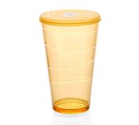 Tescoma Mydrink Vaso con Tapa, Naranja, 10,20 x 10,20 x 16,2 cm